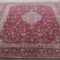 فرش قالی دستباف گل برجسته قدیمی(الشتر)