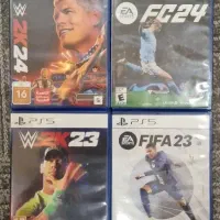 Fc 24 ،Fifa23 ،Wwe 2k24 ،Wwe 2k23 برای کنسول PS5