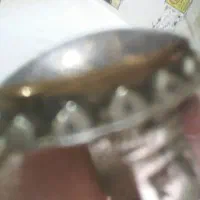 دوعدد انگشتر حدید نقره بزرگه حدود ۱۹گرم