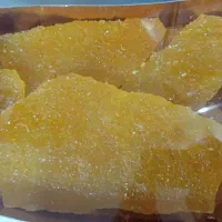 پولکی چسبیده و شیره نبات