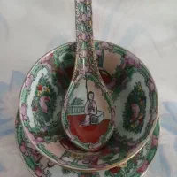 کاسه و بشقاب گل مرغی