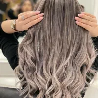 رنگ و لایت میکاپ شنیون کوتاهی پاکسازی