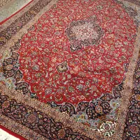 1 جفت فرش 9 متری تمام نخ 700 شانه لاکی فوق‌العاده