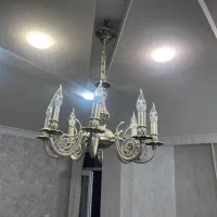لوستر ۸ شاخه برنج