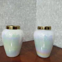 گلدان شیشه ای لوکس