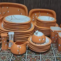 سرویس سرامیک غذاخوری میوه خوری پارچ لیوان چای خوری