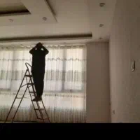 تعمیر پرده در محل شما و شستشوی پرده نصب پرده دوخت