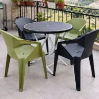 میز و صندلی ستاره سه بعدی