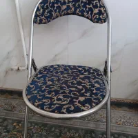 ۲ عددصندلی تاشو فلزی