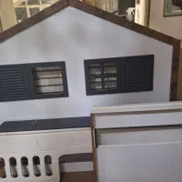 تخت خواب مدل کلبه ای