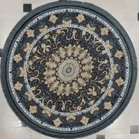 فرش گرد ۱/۵ حراجی (نو)