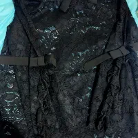 بلوز گیپور مجلسی مشکی