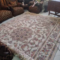 فرش گل برجسته ۹ متری