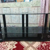 میز تلویزیون شیشه ای