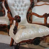 مبل دسته چوبی مدل ایتالیلیی