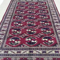 فرش ریشه پشم صادراتی ترکمن