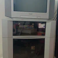 تلویزیون به همراه زیر تلویزیونی