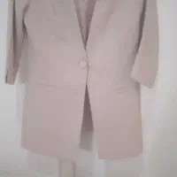 کت کرم یا شیری در حد نو سایز ۳۸