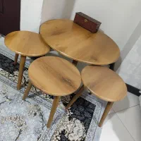 جلو مبلی چوبی سالم