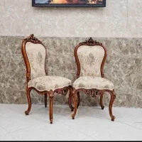 صندلی های بازاری با منبت زیبا