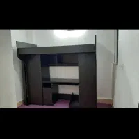 سرویس خواب کم جا دو منظوره ، تخت ، کمد ،میز تحریر