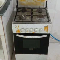 چراغ گاز خارجی با فر کیک پز نیکری