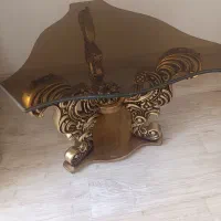 ۲میز عسلی با میز بزرگ