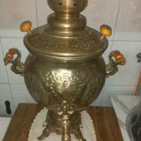سماور ذغالی ۶ لیتری نو استفاده نشده