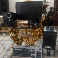 کامپیوتر و کیس و کیبورد و اسپیکر