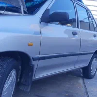 پراید مدل ۹۰ تمام فابریک تمیز و بدون رنگ شاسی پلم