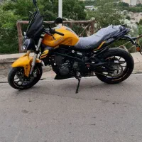 موتور بنلی 250جفت سیلندر طلایی