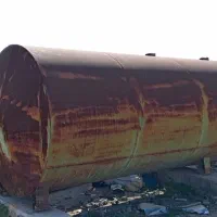 مخزن ۲۰هزار لیتری فلزی سالم بدون پوسیدگی با ضمانت