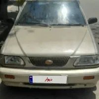 فروش پراید ۱۴۱ بژ مدل ۸۷ بدون رنگ فقط آفتاب سوختگی
