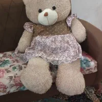 عروسک خرس بزرک .ارتفاع60سانت.زیبا و سالم