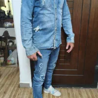 شلوار جین و پیرهن جین