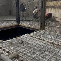 سقف بتنی کامپوزیت و کرومیت