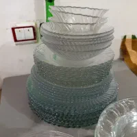 ظروف بلور ایرانی کم کارده برای غذاخوری ها