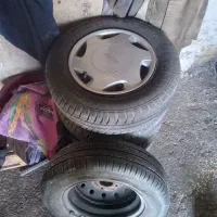 ۵حلقه لاستیک با رینگ۱۳ وانتی پیکان و تیبانو