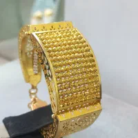 طلا دستبند زیبای البرنادو سایز۲و۳(بدون اجرت)