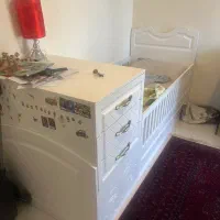 تخت نوزادی تا ۶سالگی میشه بخوابه
