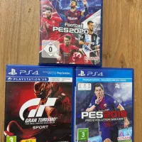 بازی  pes2020 و gran turismo