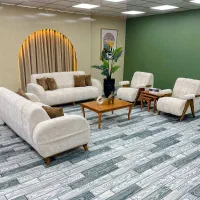مبل راحتی پینترستی  ۸نفره تدی ترندچوب راش