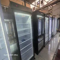 فریزر های تک در یک در چرخدار ایستاده ویترینی