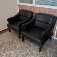 مبل چرم دفتری