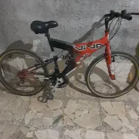 دوچرخه سایز ۲۶ و عروسک لبوبو