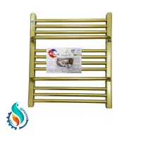 حوله خشک کن 60 آویز دار طلایی مات رهرو