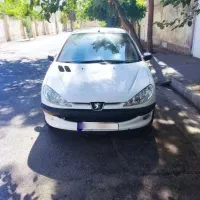 پژو ۲۰۶ سفید مدل۸۱ رنگ کارخانه