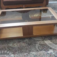 میز چوب سنگ