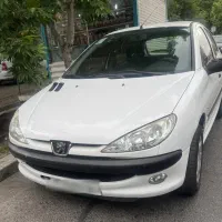 پژو ۲۰۶ تیپ ۲ مدل ۹۸کم کار بی رنگ خانگی