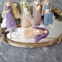 گیفت وعروسک مکرومه